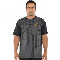 CAMISETA BULLPADEL TEPOMPO NEGRO