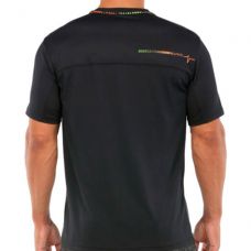 CAMISETA BULLPADEL TEPOMPO NARANJA NEGRO