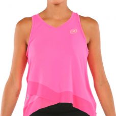 CAMISETA BULLPADEL ERDINE ROSA FLOR MUJER