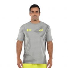 CAMISETA BULLPADEL VIGIA GRIS MEDIO VIGOR