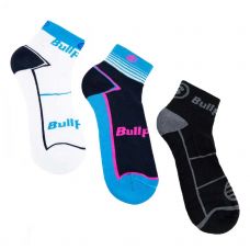 CALCETIN CORTO 3 BULLPADEL BP2105 MULTICOLOR
