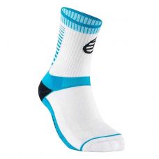 CALCETIN LARGO BULLPADEL BP2107 BLANCO AZUL