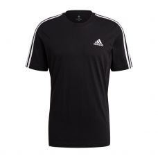 CAMISETA ADIDAS ESSENTIALS 3 FRANJAS NEGRO