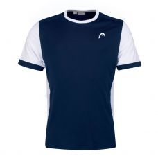 CAMISETA HEAD DAVIES NAVY BLANCO