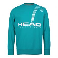 SUDADERA HEAD RALLY AZUL TURQUESA