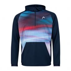 SUDADERA HEAD POWER AZUL ROJO