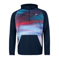 SUDADERA HEAD POWER AZUL ROJO