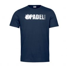 CAMISETA HEAD PADEL FONT AZUL