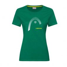 CAMISETA HEAD CLUB LARA VERDE MUJER