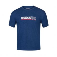 CAMISETA BABOLAT EXERCISE VINTAGE AZUL