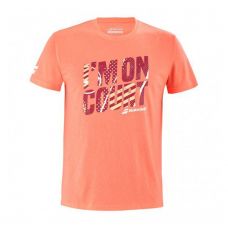 CAMISETA BABOLAT EXERCISE MESSAGE CORAL