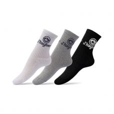 6 PACK 3 PARES CALCETINES JHAYBER BLANCO GRIS NEGRO