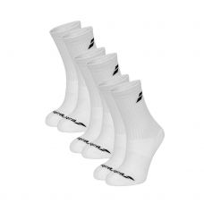 CALCETIN 3 PAIRS PACK BABOLAT BLANCO JUNIOR