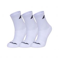 CALCETIN BABOLAT 3 PAIRS PACK BLANCO