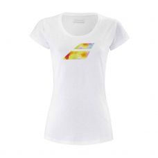 CAMISETA BABOLAT EXERCISE BIG FLAG BLANCO MUJER