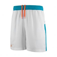 PANTAL�N CORTO BABOLAT PLAY BLANCO AZUL NI�O