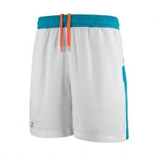 PANTALN CORTO BABOLAT PLAY BLANCO AZUL