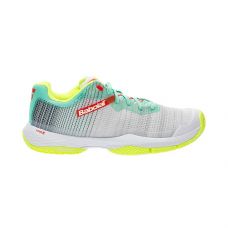 BABOLAT JET RITMA GRIS BLANCO MUJER