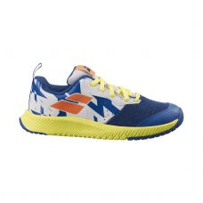 BABOLAT PULSION ALL COURT NAVY AMARILLO JUNIOR 32S21482 4087
