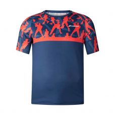 CAMISETA BABOLAT COMPETE CREW ROJO AZUL