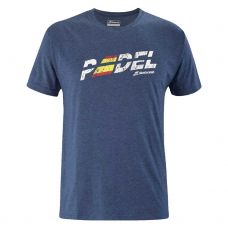 CAMISETA BABOLAT FLAG HOMBRE AZUL MARINO