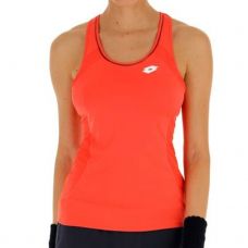 CAMISETA LOTTO SQUADRA W PL ROJO MUJER