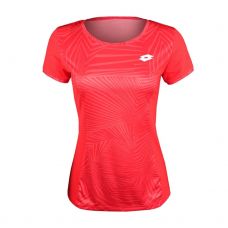 CAMISETA LOTTO SUPERRAPIDA III PL ROJO MUJER