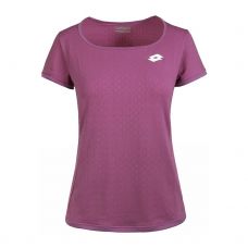 CAMISETA LOTTO TOP TEN PL MORADO MUJER