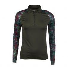 SUDADERA LOTTO SUPERRAPIDA II SWEAT HZ PRT VERDE MUJER