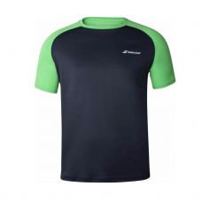 CAMISETA BABOLAT PLAY CLUB CREW AZUL VERDE