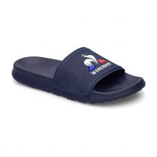 CHANCLA LE COQ SPORTIF SLIDE LOGO AZUL MARINO