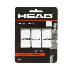 3 PACK OVERGRIP HEAD PADEL PRO BLANCO