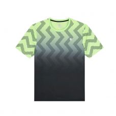 CAMISETA KSWISS HYPERCOURT PRINT CREW VERDE NEN NEGRO