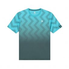CAMISETA KSWISS HYPERCOURT PRINT CREW AZUL NEGRO