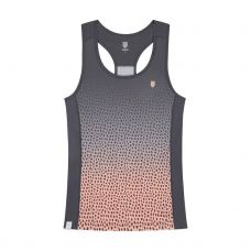CAMISETA SIN MANGAS KSWISS HYPERCOURT ADVANTAGE NEGRO MELOCOTN MUJER
