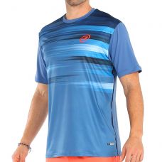 CAMISETA BULLPADEL MILAN AZUL ACERO