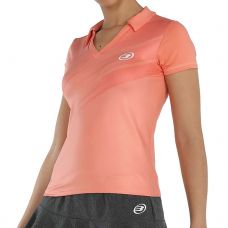 POLO BULLPADEL UBALA SALMON MUJER