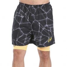 SHORT BULLPADEL MACHETA NEGRO AMARILLO