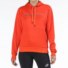 SUDADERA BULLPADEL DRUSOS NARANJA