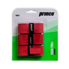 PACK 3 OVERGRIP PRINCE DURAPRO BLISTER ROJO