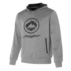 SUDADERA JHAYBER TOUCH GRIS NEGRO