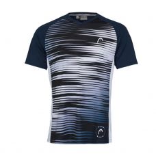 CAMISETA HEAD GAME TECH AZUL BLANCO