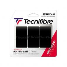 PACK 3 OVERGRIP TECNIFIBRE PLAYERS LAST NEGRO