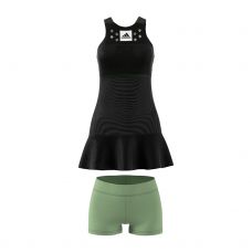 VESTIDO ADIDAS NEGRO VERDE