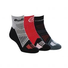 CALCETINES 3 PARES BULLPADEL WORLD PADEL TOUR BPWPT2201 VARIOS