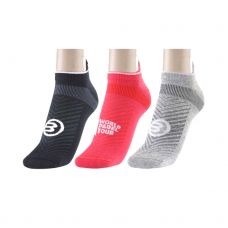 3 PARES CALCETIN BULLPADEL WORLD PADEL TOUR BPWPT2209 MULTICOLOR