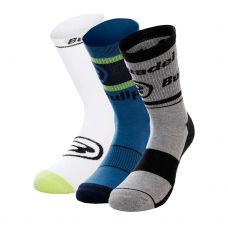 PACK 3 CALCETINES BULLPADEL BP-2206 MULTICOLOR