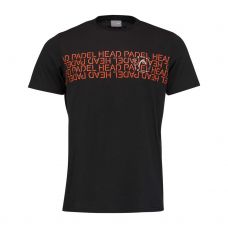 CAMISETA HEAD PADEL SPW NEGRO