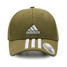 GORRA ADIDAS BBALL 3S CT VERDE OLIVA