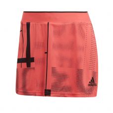 FALDA ADIDAS CLUB GRAPHIC ROJO NEGRO